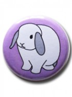 Button Badge Purple