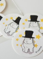 Stickers – Top Hat Bunny