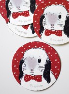 Stickers – Bow Tie Lop Bunny