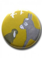 Button Badge Donkey&Lop