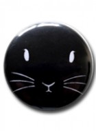 Button Badge Bunny Face