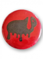 Button Badge – Melting Chocolate Lop